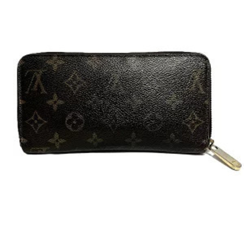 Louis Vuitton Long Wallet Zippy Monogram Brown